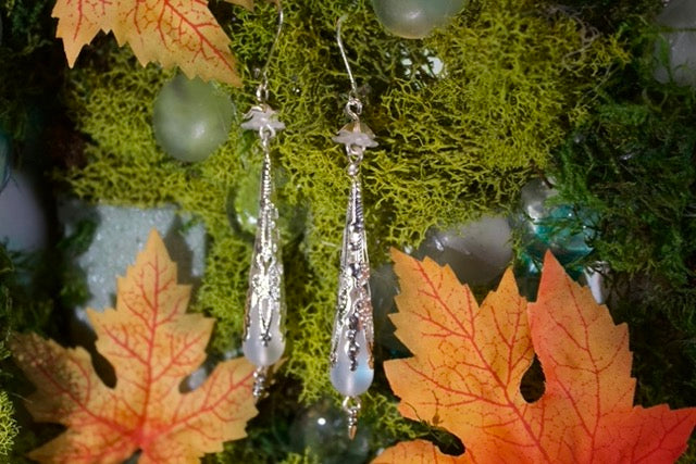 silver witch dangles