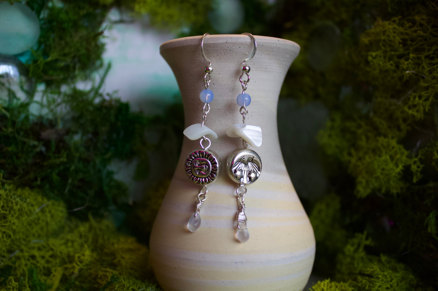 starry night earrings