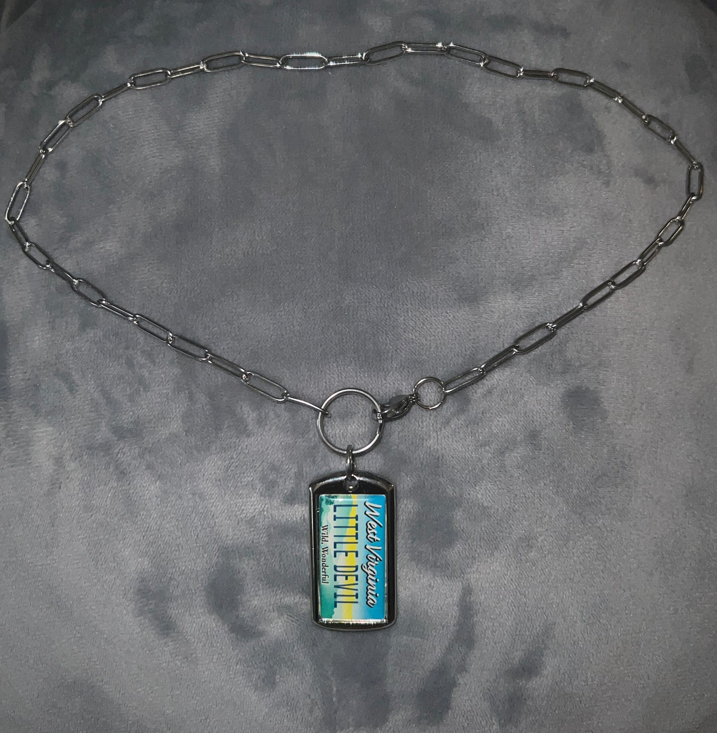 little devil chain choker