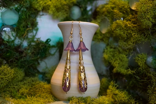 lavender witch dangles