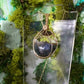 golden moon goddess pendant