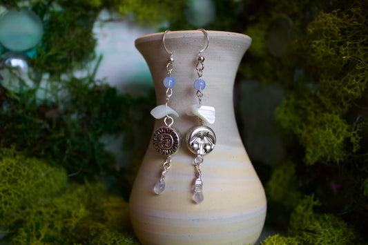 starry night earrings