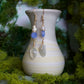 gold moonstone dangles