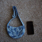 multi-blue crossbody bag